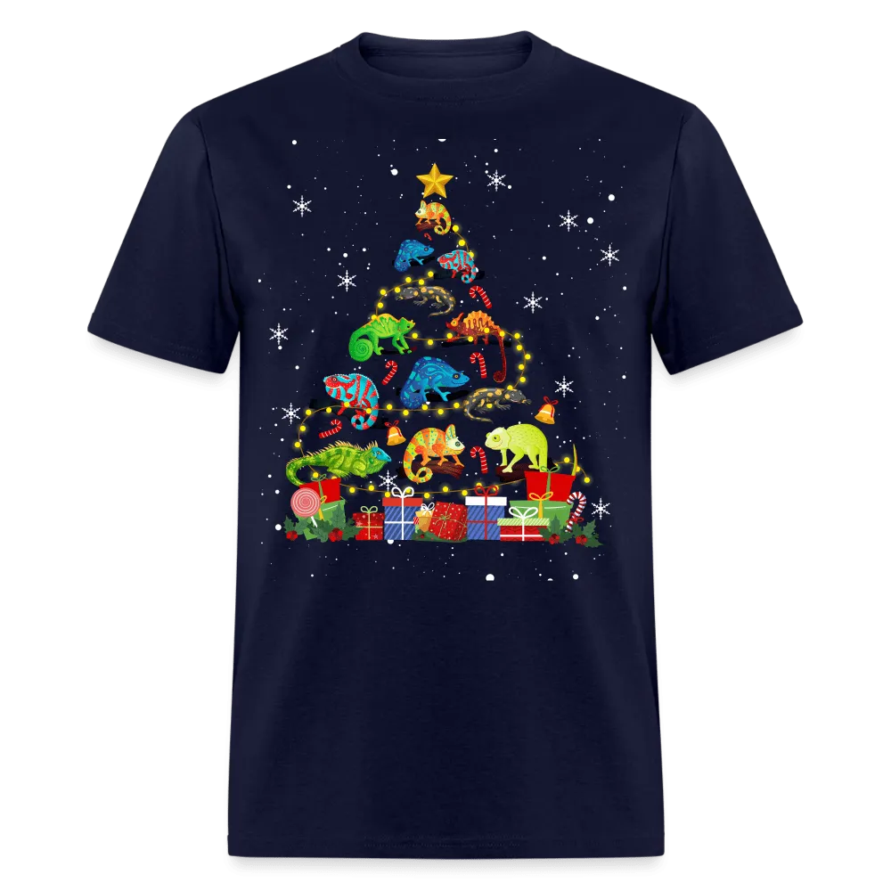 Christmas - Chameleon Christmas - Family Shirts Men, Woman Christmas T Shirts