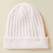 Chunky Ribbed Marshmallow Beanie