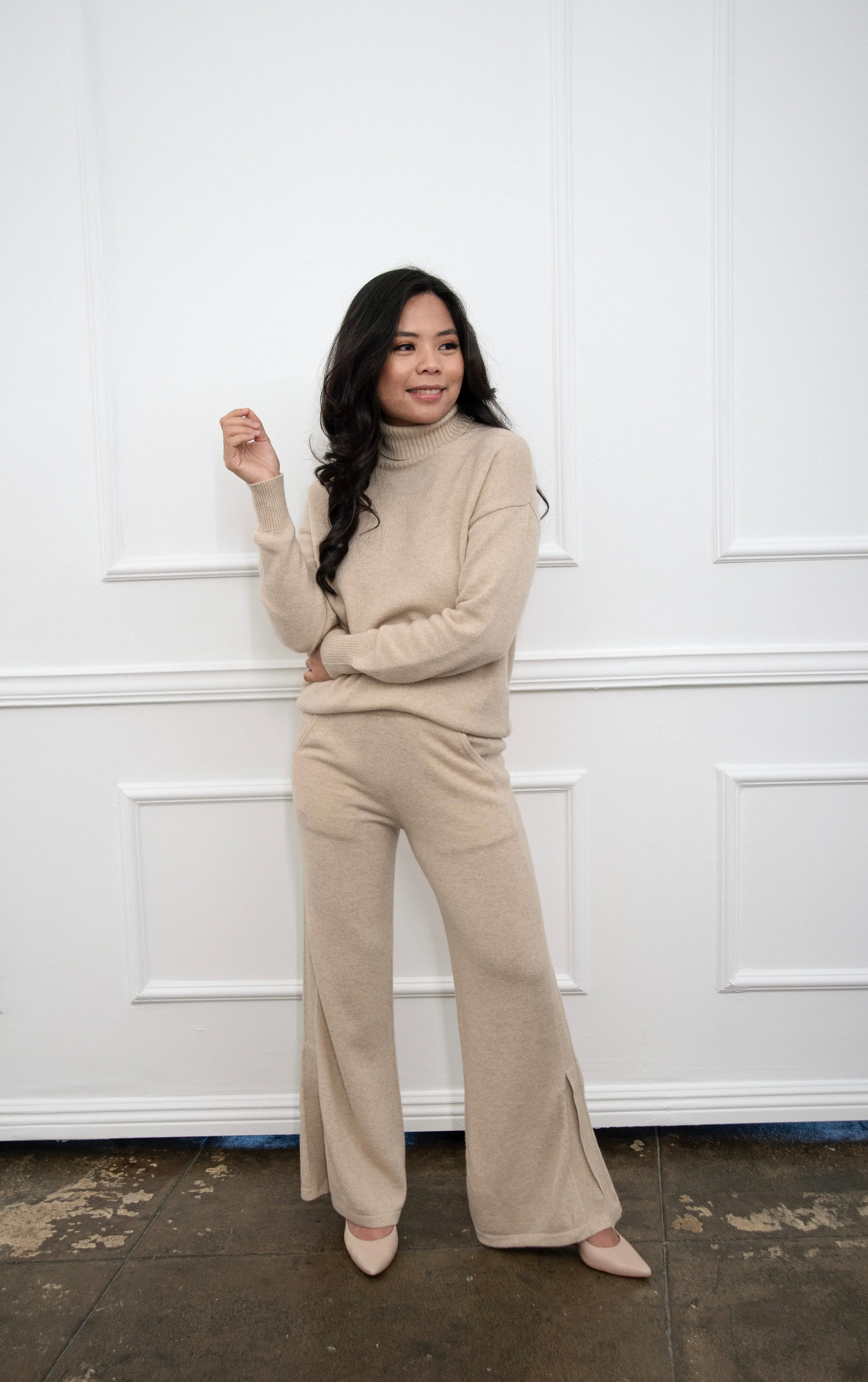 Mercee Pants - Beige