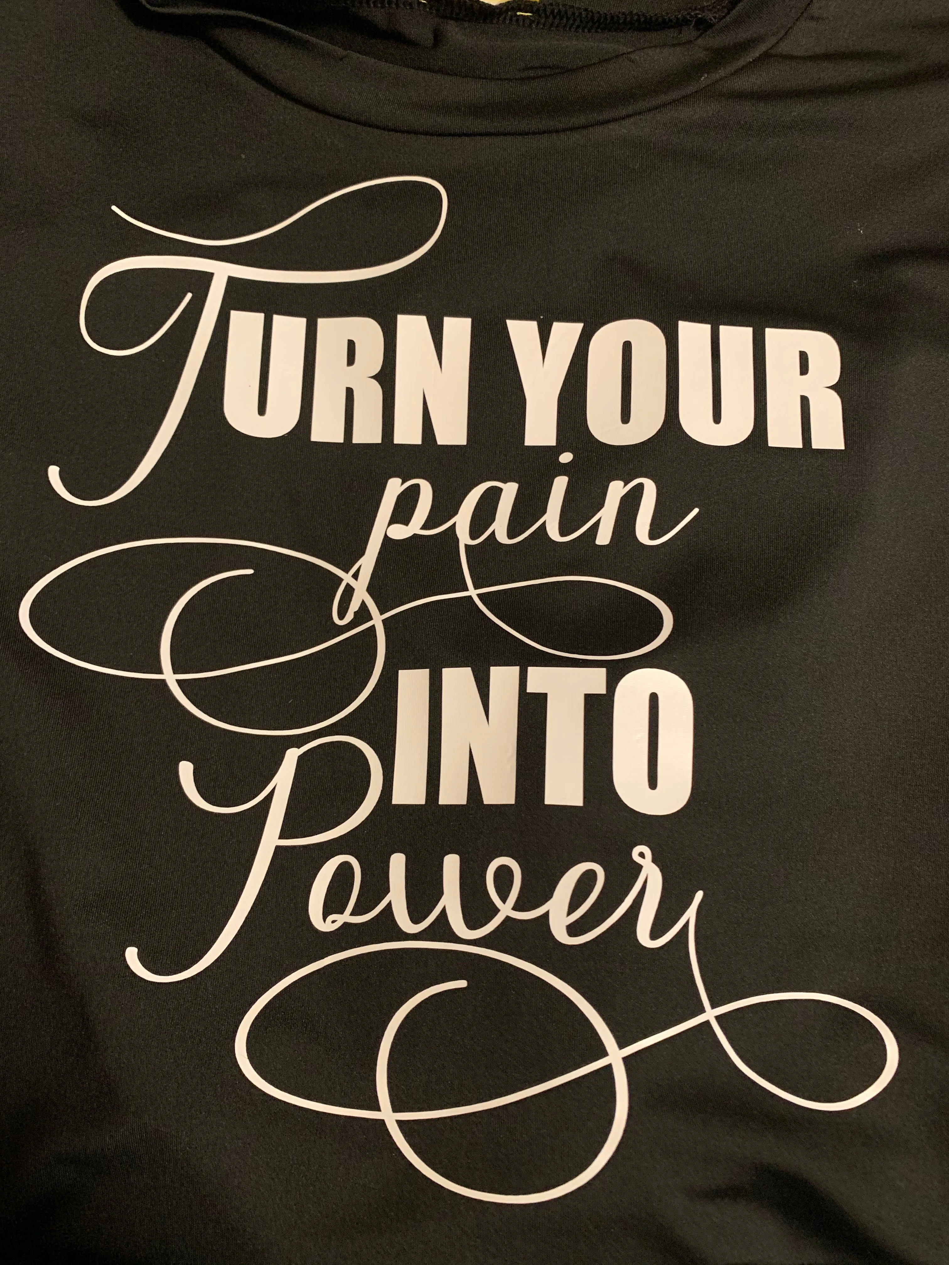 Pain Into Power (Grey)