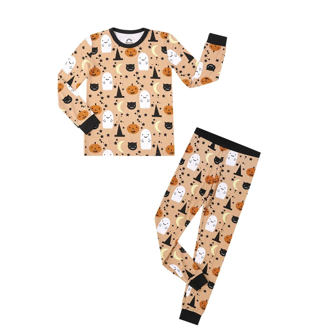 Trick or Treat Halloween Bamboo Kids Pajama Set